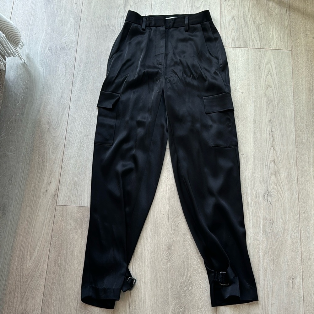 Babaton Refined Satin Cargo Pants
